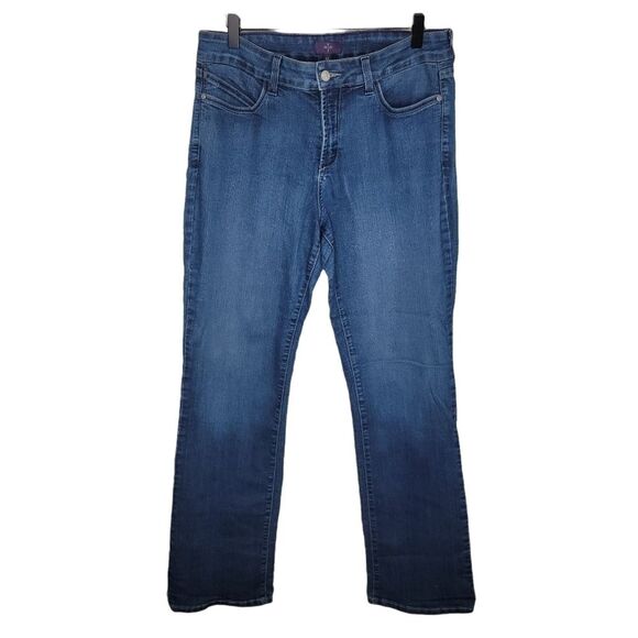 Nydj bootcut denim jeans size 12 - Picture 1 of 7